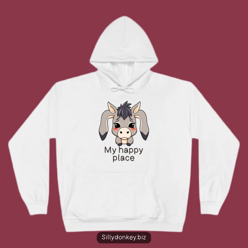 Funny Kawaii Donkey Hoodie: Cozy Up in Your Own Despair (Humorously!)
