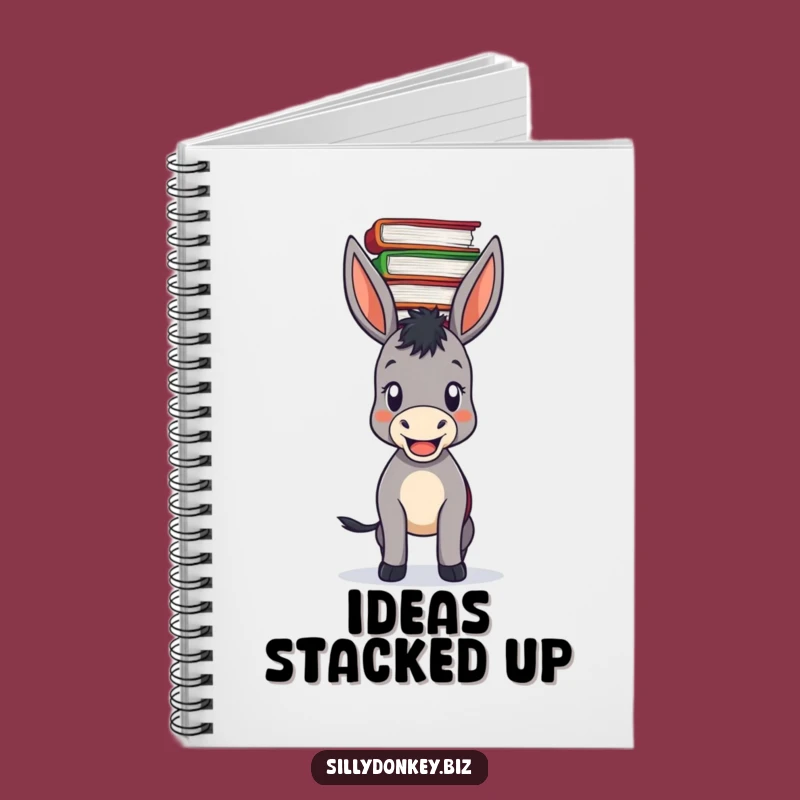 Funny Donkey File Notebook: Organize Your Thoughts with Hilarious Donkey Art