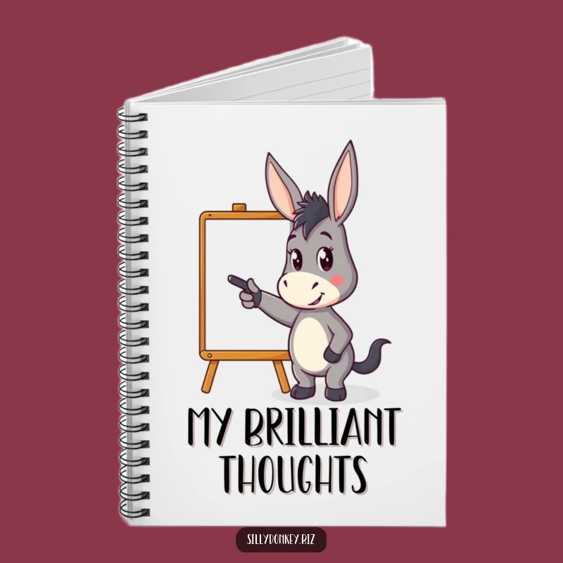 Funny Presenter Donkey Notebook: Capture Your Brilliant Ideas